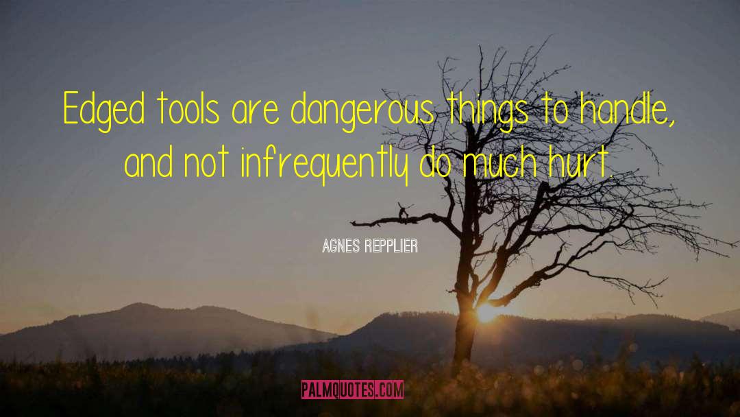 Unique Things quotes by Agnes Repplier