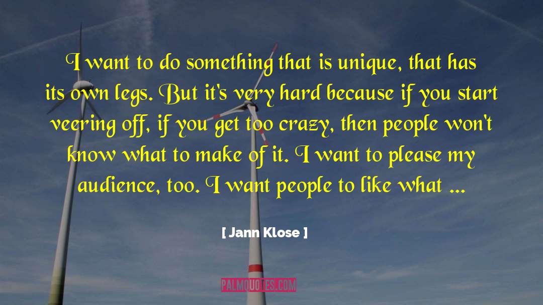 Unique Voices quotes by Jann Klose