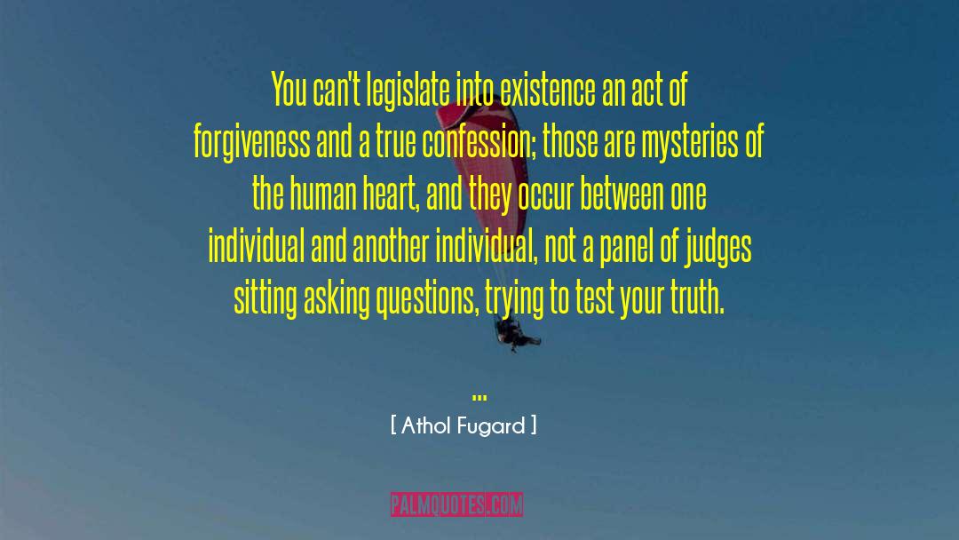 Uniqueness Of An Individual quotes by Athol Fugard