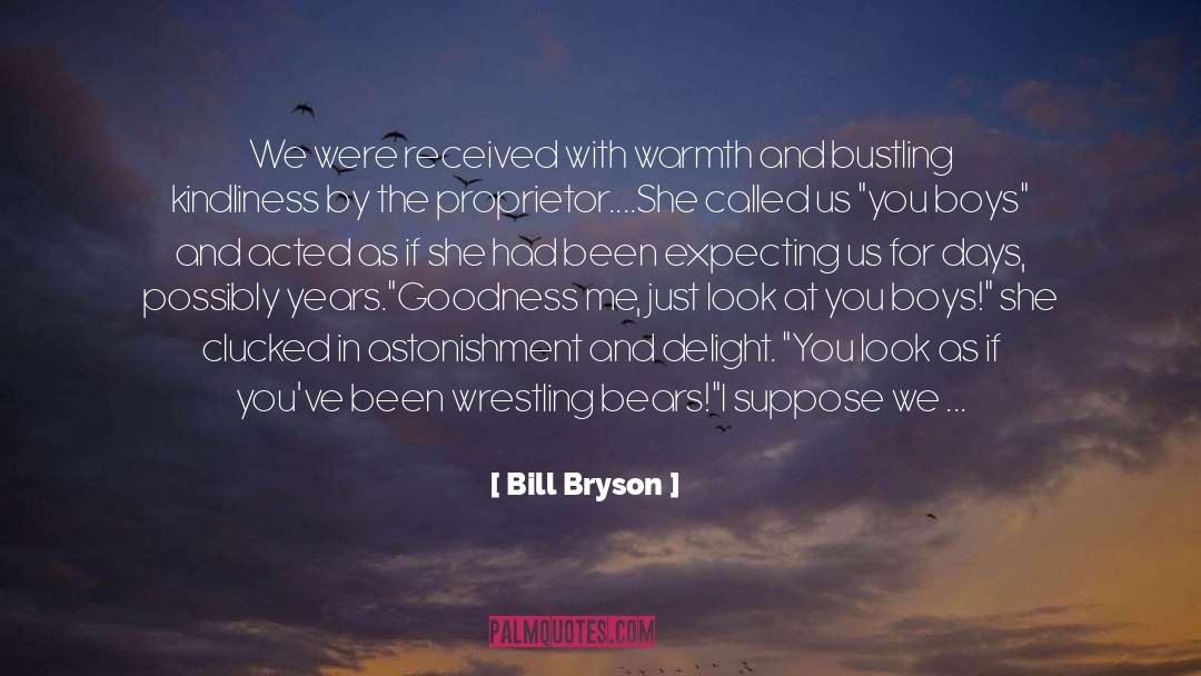Unison quotes by Bill Bryson