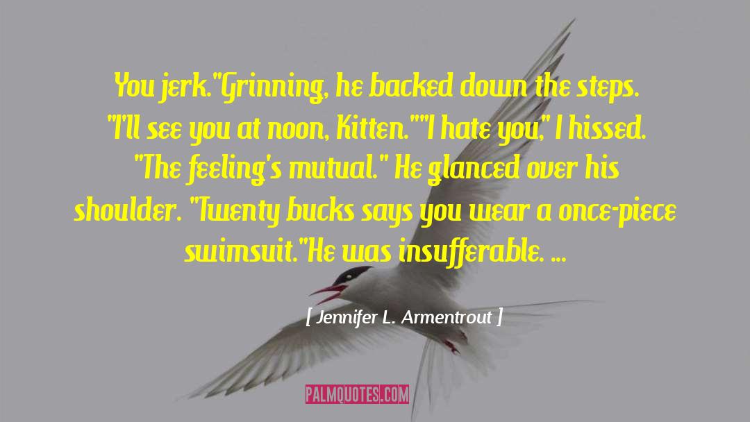 Unitard Swimsuit quotes by Jennifer L. Armentrout