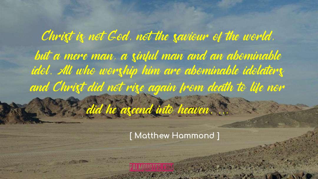 Unitarian quotes by Matthew Hammond