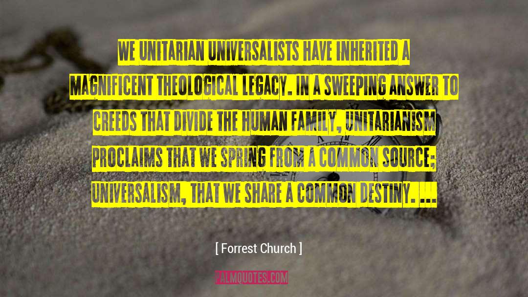Unitarian quotes by Forrest Church