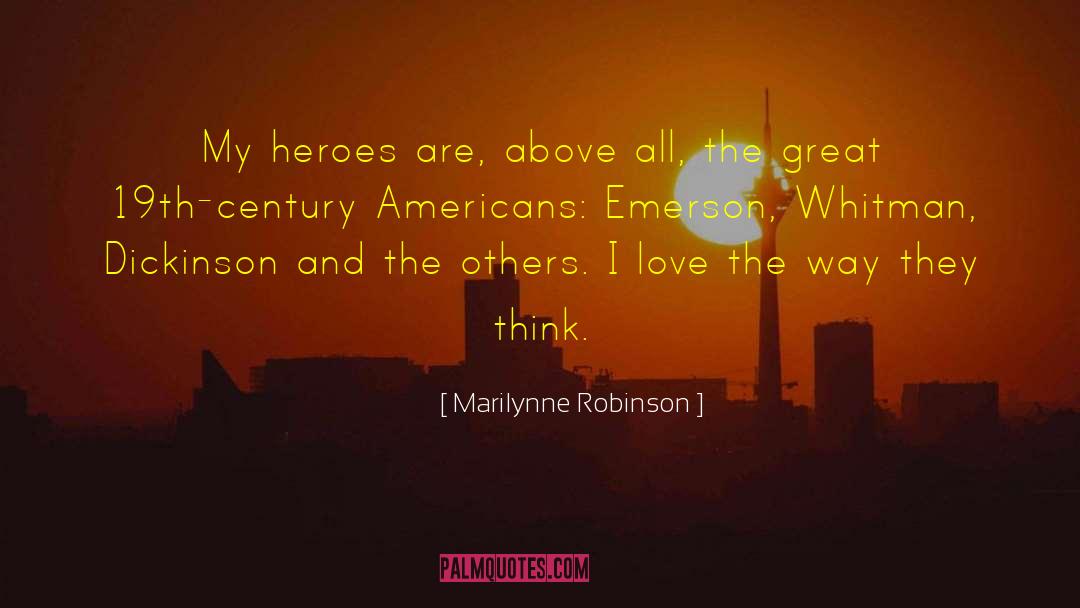 United Americans quotes by Marilynne Robinson