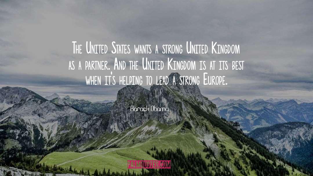 United Kingdom quotes by Barack Obama