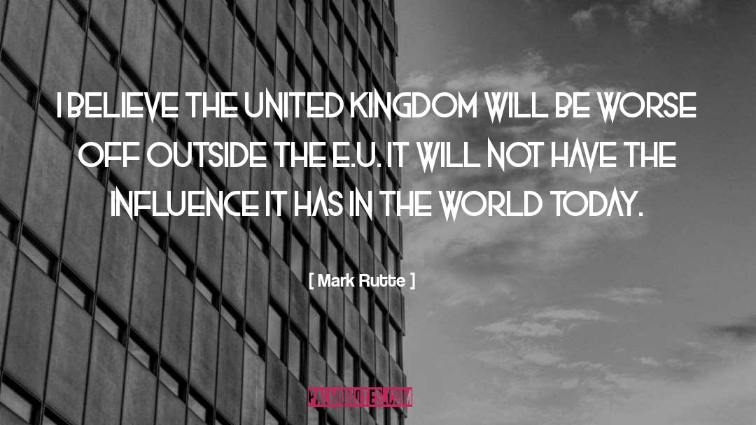 United Kingdom quotes by Mark Rutte