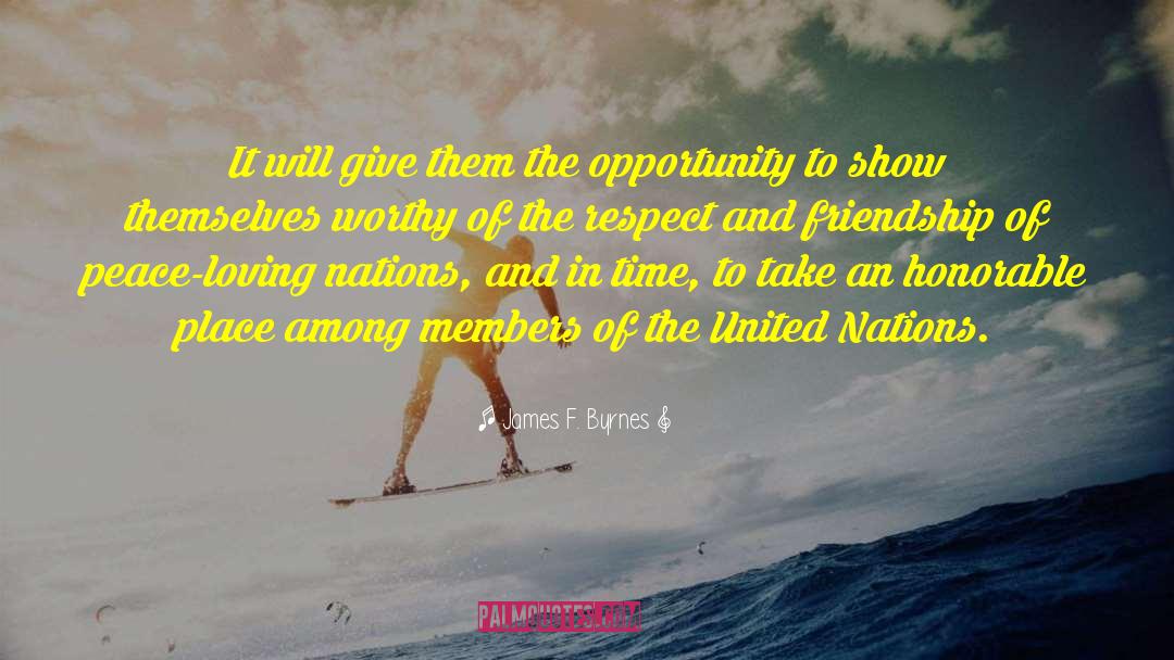 United Nations quotes by James F. Byrnes