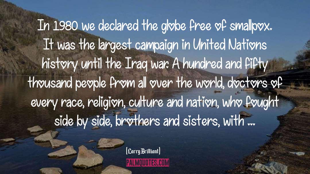 United Nations quotes by Larry Brilliant