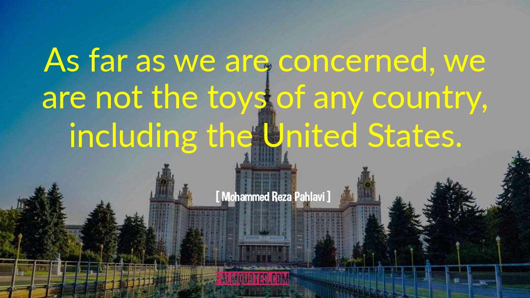 United States Europe quotes by Mohammed Reza Pahlavi