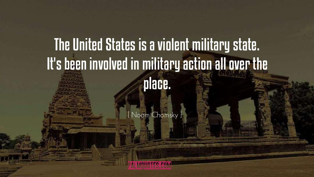 United States Military quotes by Noam Chomsky