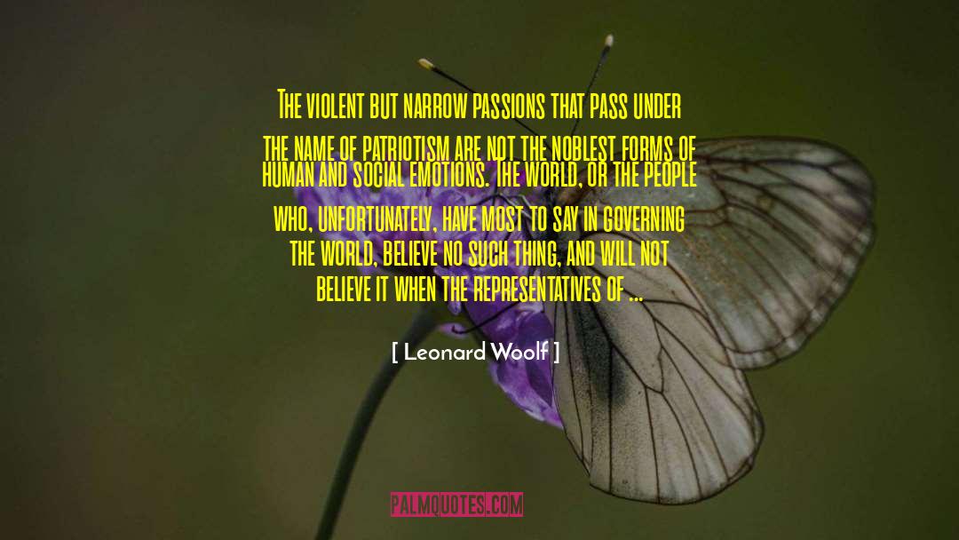 United States Of Europe quotes by Leonard Woolf