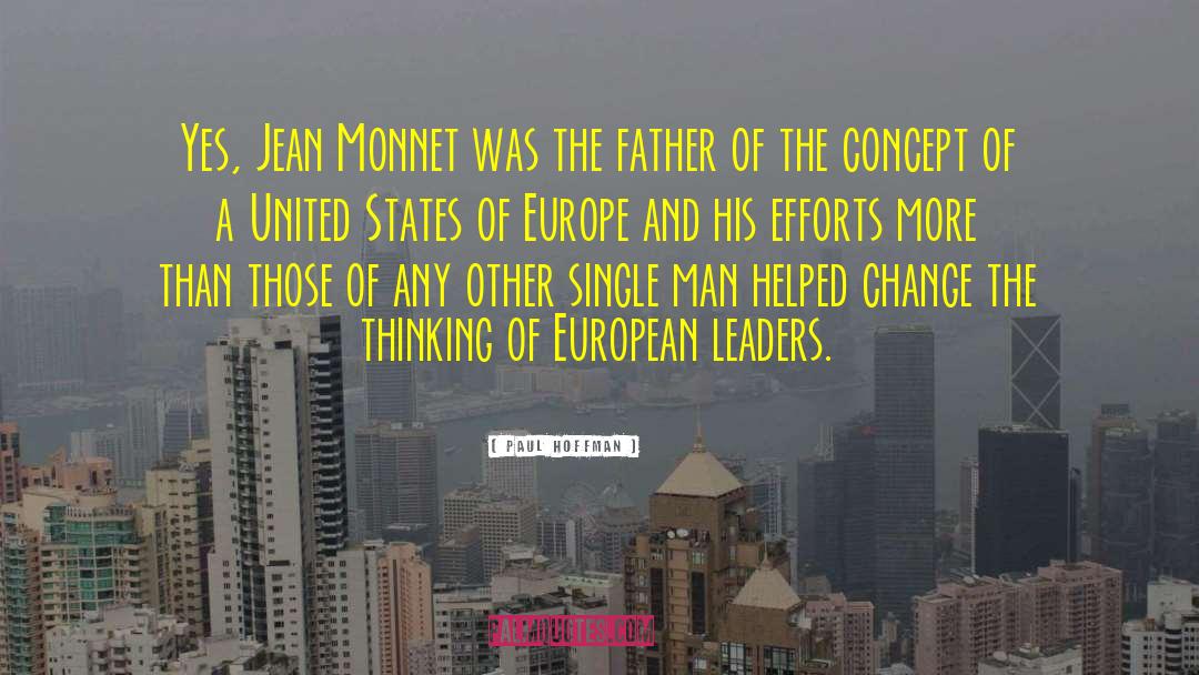 United States Of Europe quotes by Paul Hoffman