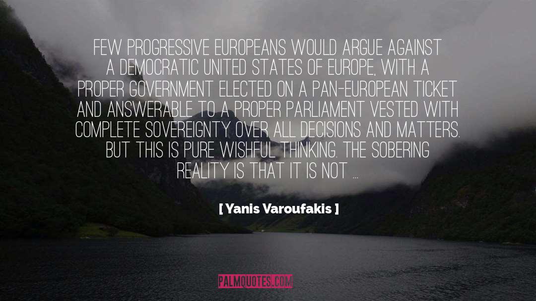 United States Of Europe quotes by Yanis Varoufakis