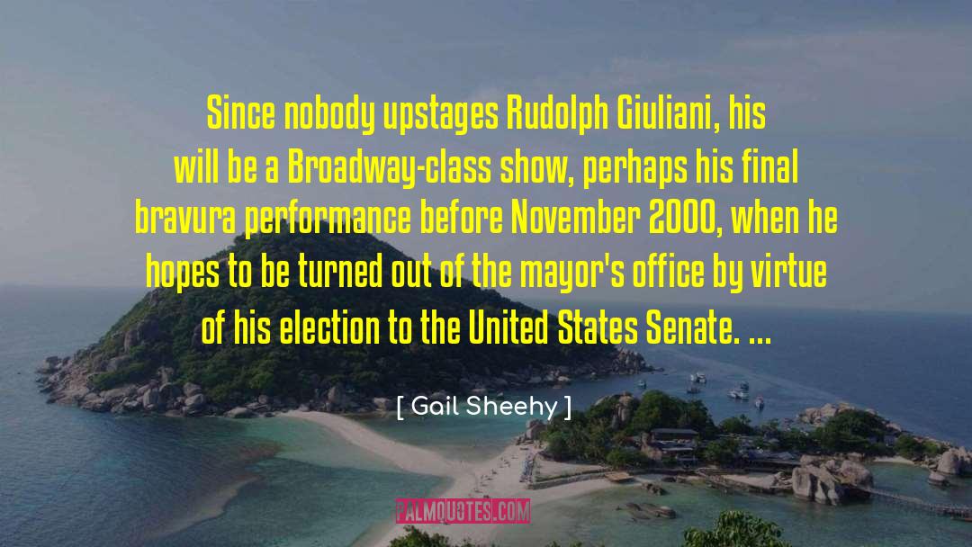 United States Senate quotes by Gail Sheehy