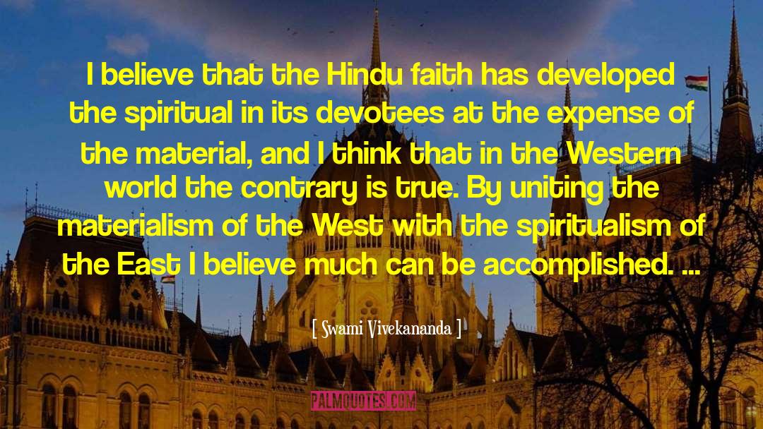 Uniting Humankind quotes by Swami Vivekananda