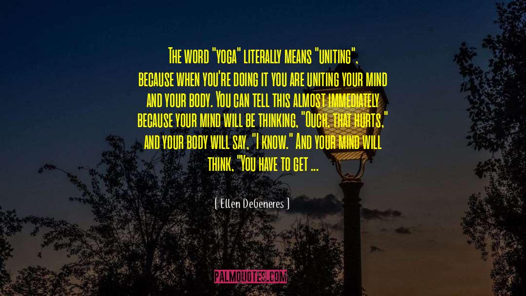 Uniting quotes by Ellen DeGeneres