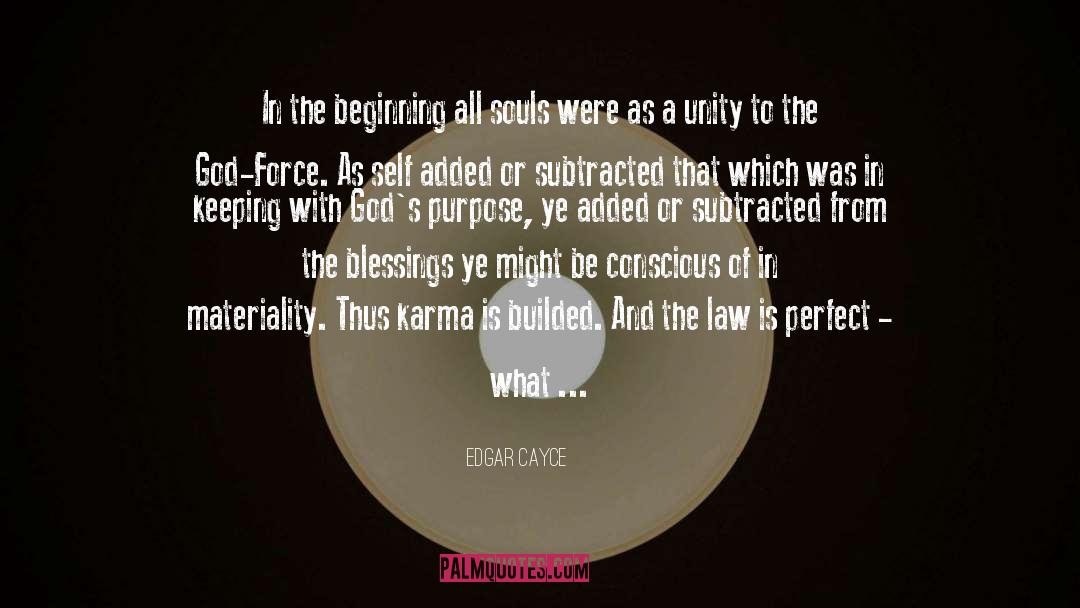 Unity In Diversity quotes by Edgar Cayce