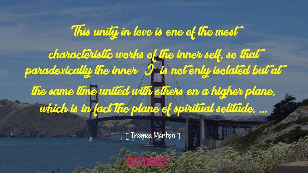 Unity In Love quotes by Thomas Merton