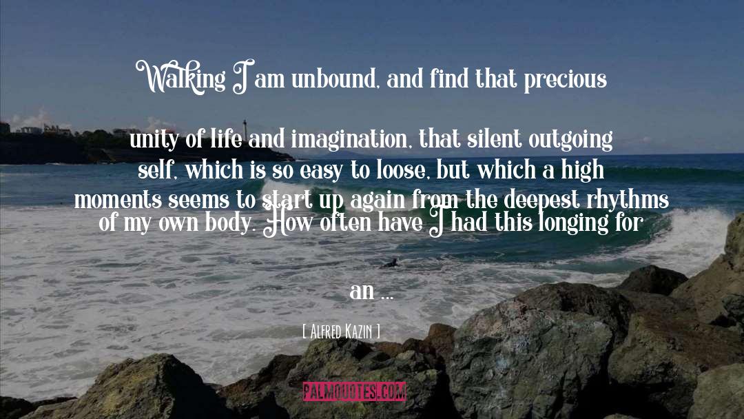 Unity quotes by Alfred Kazin