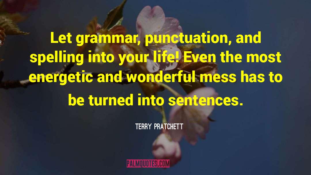 Universal Grammar quotes by Terry Pratchett