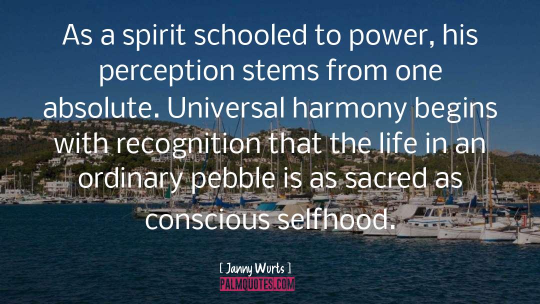 Universal Harmony quotes by Janny Wurts