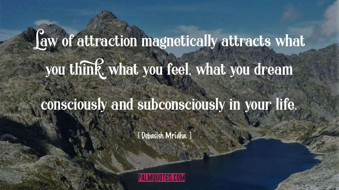Universal Law Of Attraction quotes by Debasish Mridha