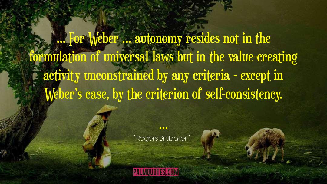 Universal Laws quotes by Rogers Brubaker
