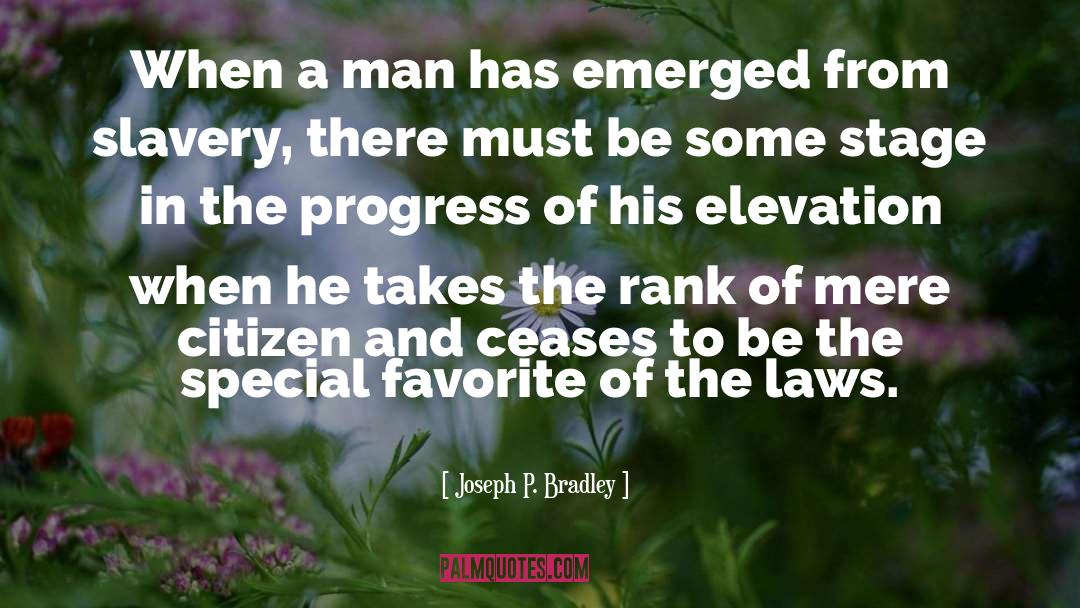 Universal Laws quotes by Joseph P. Bradley