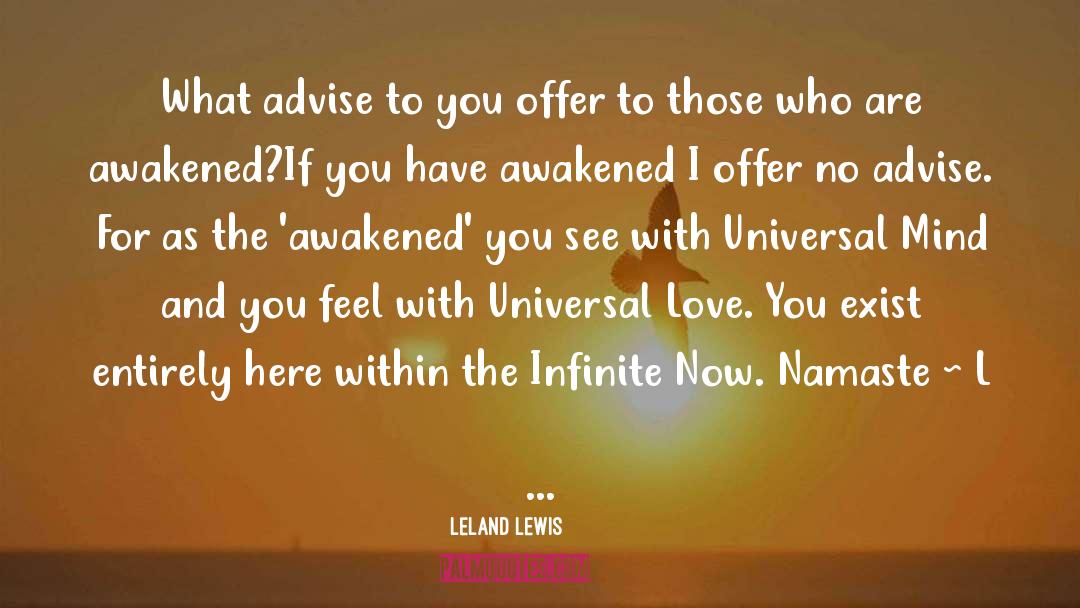 Universal Love quotes by Leland Lewis
