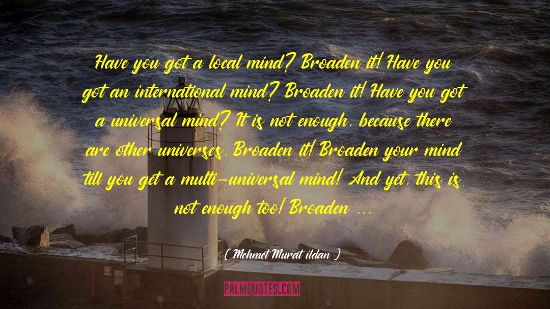 Universal Mind quotes by Mehmet Murat Ildan