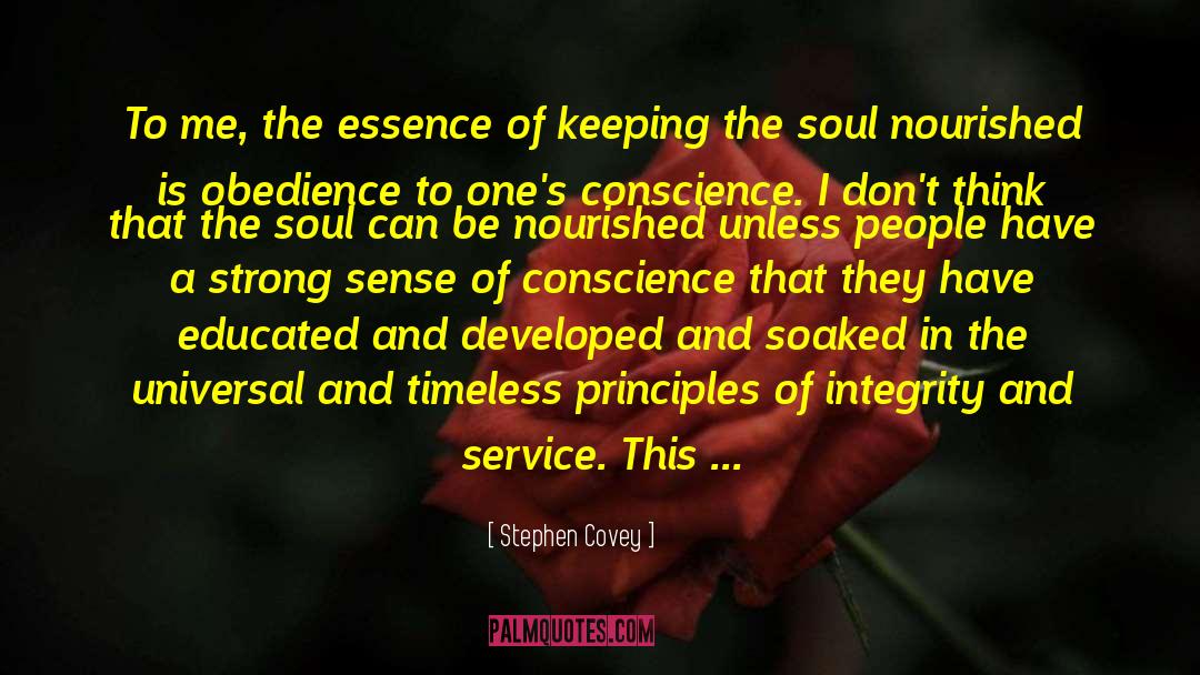 Universal Soul quotes by Stephen Covey