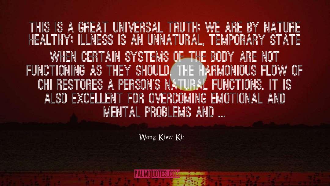Universal Truth quotes by Wong Kiew Kit