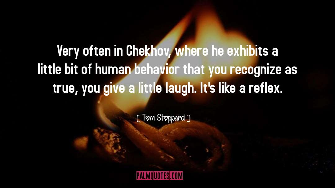 Universally Preferable Behavior quotes by Tom Stoppard
