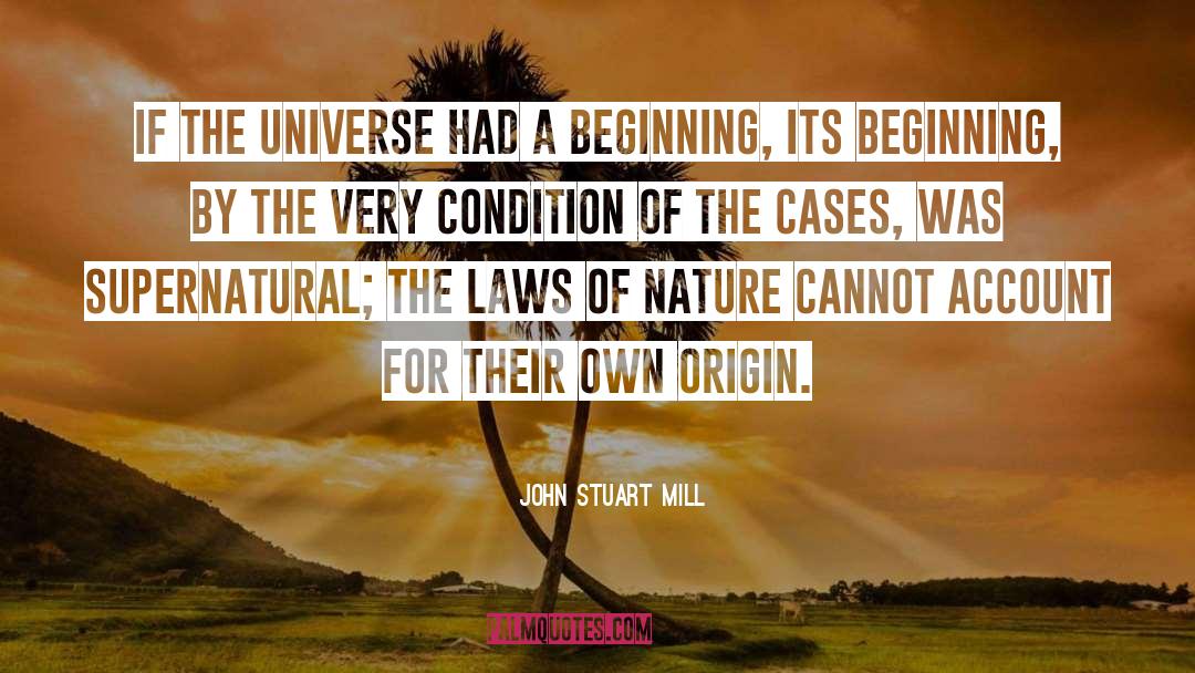 Universe Edge quotes by John Stuart Mill