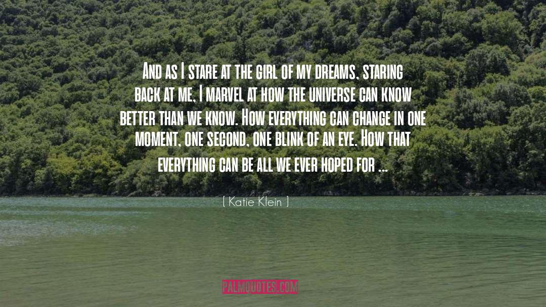 Universe quotes by Katie Klein