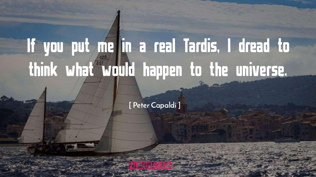 Universe quotes by Peter Capaldi