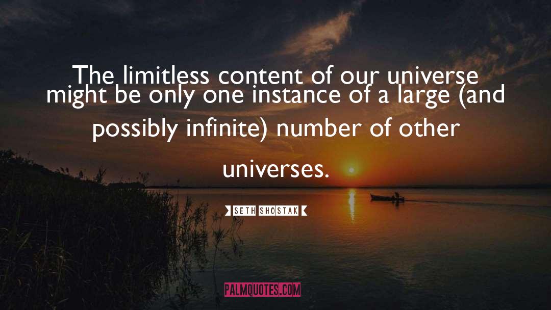 Universes quotes by Seth Shostak