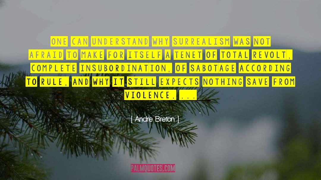 Universit Tenet quotes by Andre Breton