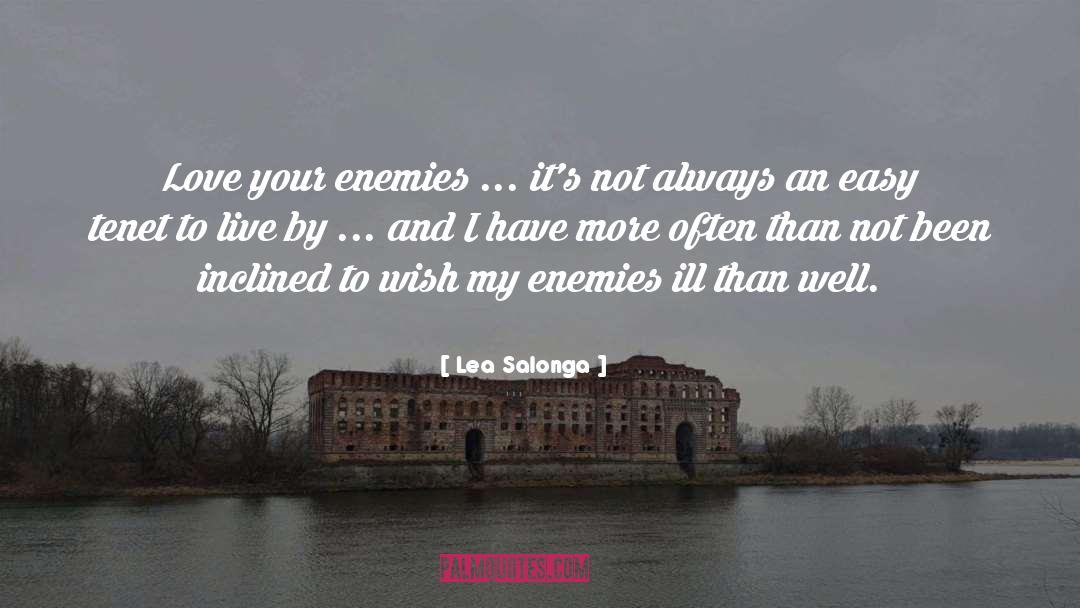 Universit Tenet quotes by Lea Salonga