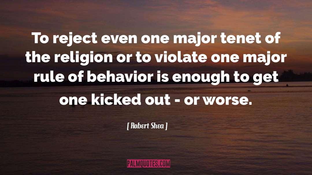 Universit Tenet quotes by Robert Shea