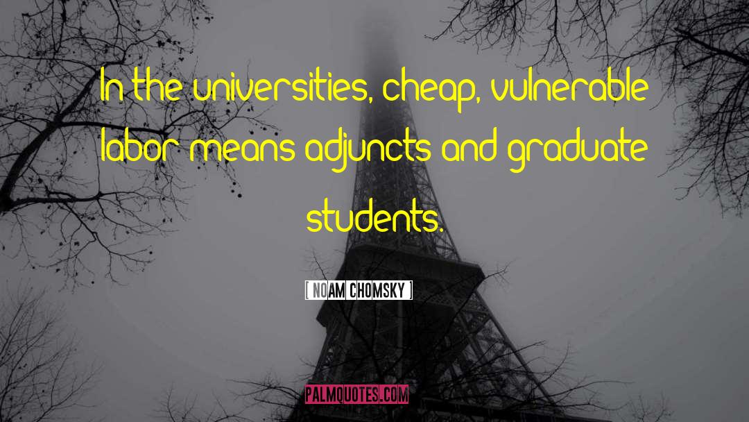 Universities quotes by Noam Chomsky