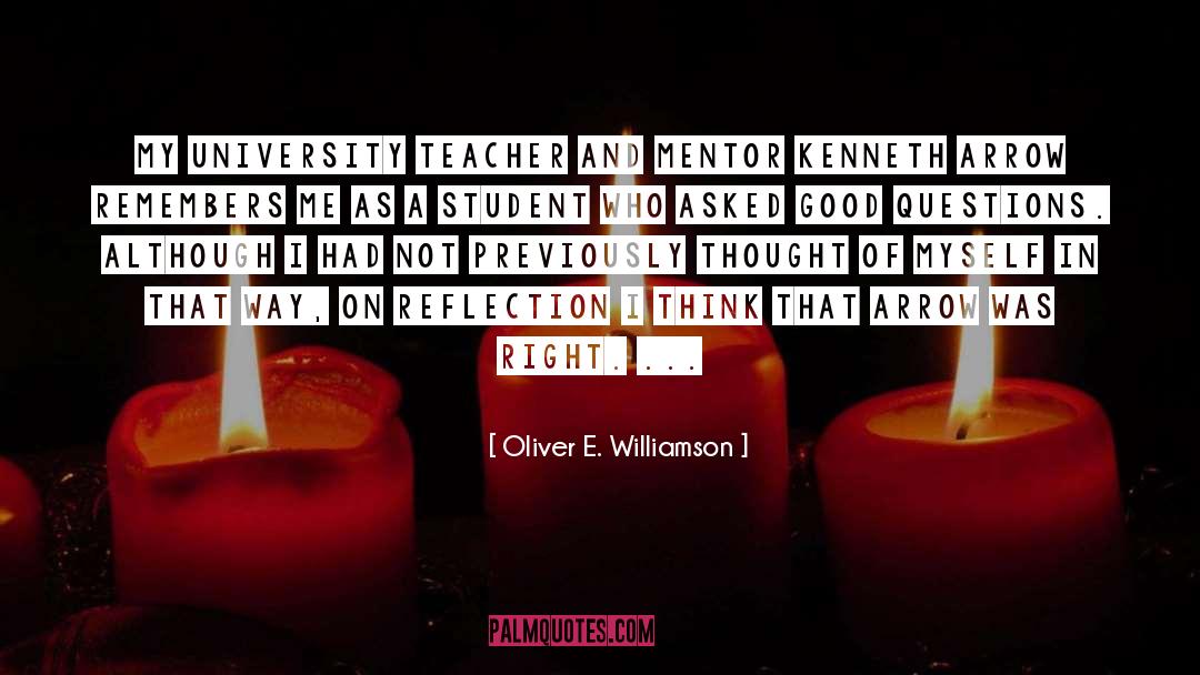 University In Urdu quotes by Oliver E. Williamson