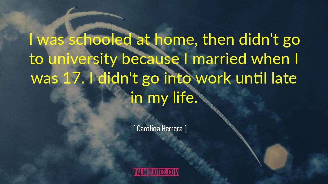 University In Urdu quotes by Carolina Herrera