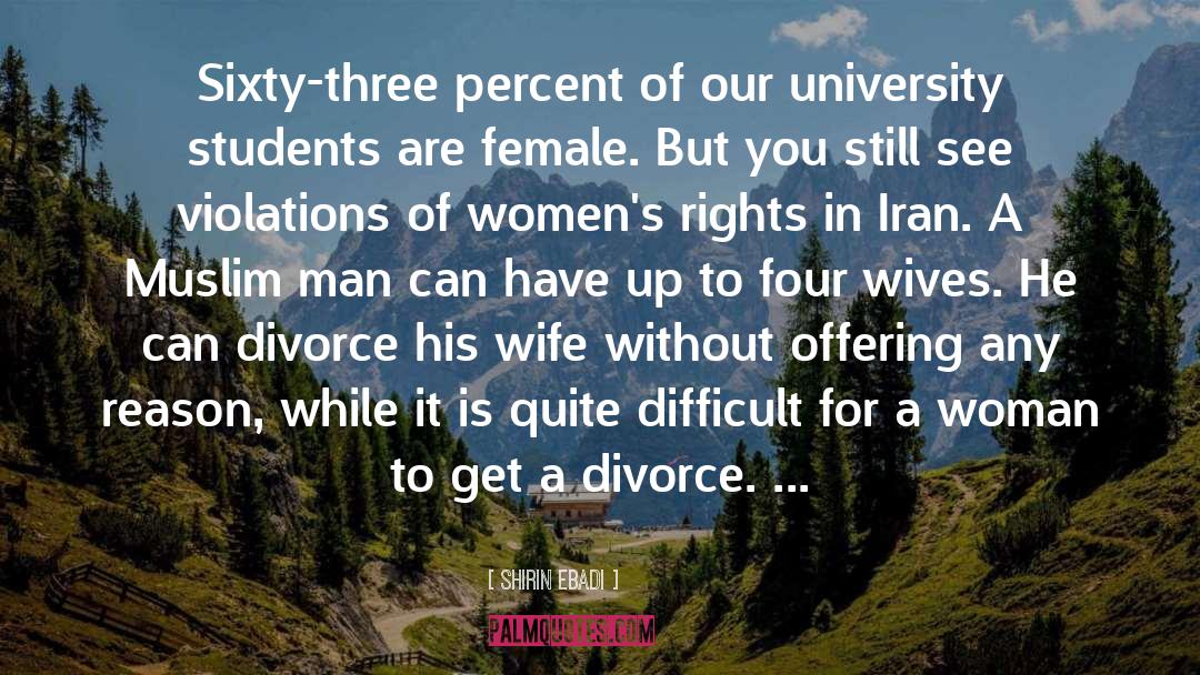 University Of Connecticut quotes by Shirin Ebadi