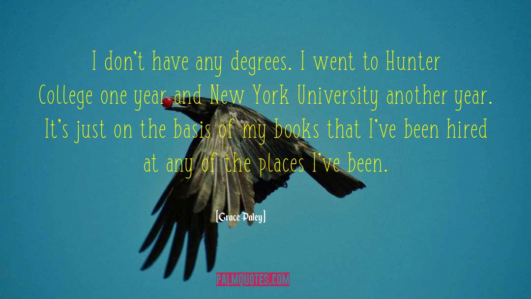 University Of Connecticut quotes by Grace Paley