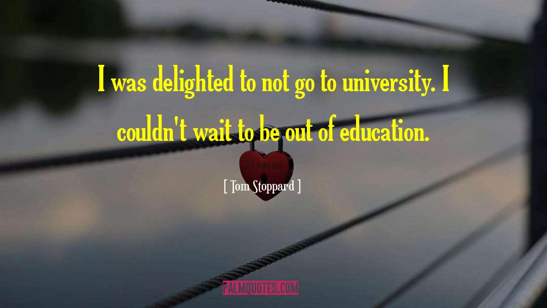 University Of Michigan quotes by Tom Stoppard