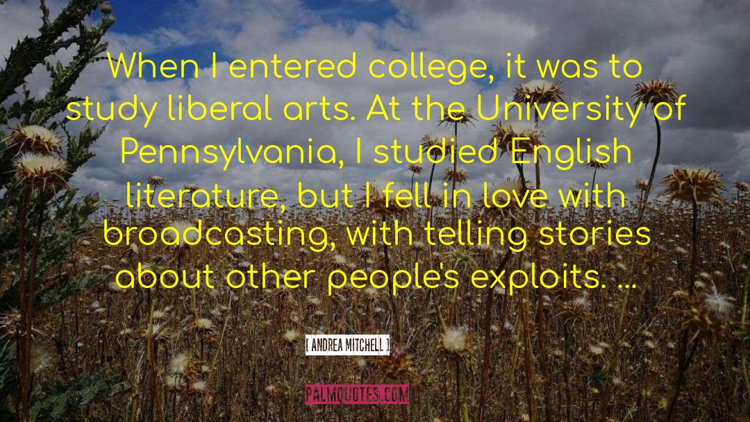 University Of Pennsylvania quotes by Andrea Mitchell