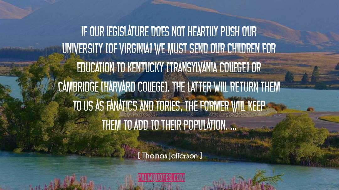 University Of Virginia quotes by Thomas Jefferson