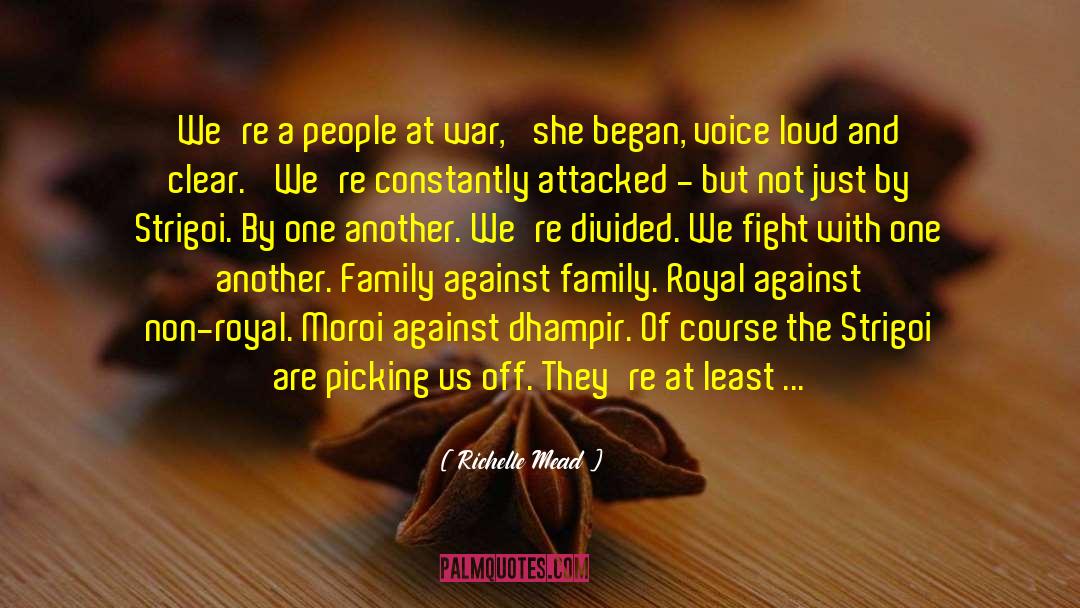 Unjust War quotes by Richelle Mead