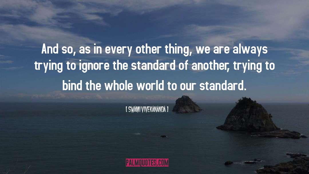 Unjust World quotes by Swami Vivekananda